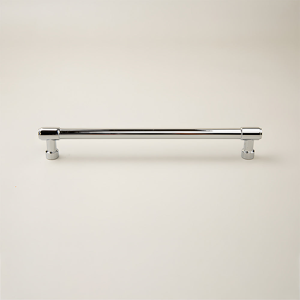 Comforsyco Zinc Alloy Round Bar Cabinet Pulls with Matching Knobs