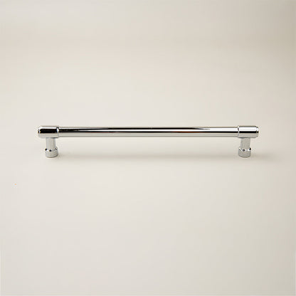 Comforsyco Zinc Alloy Round Bar Cabinet Pulls with Matching Knobs