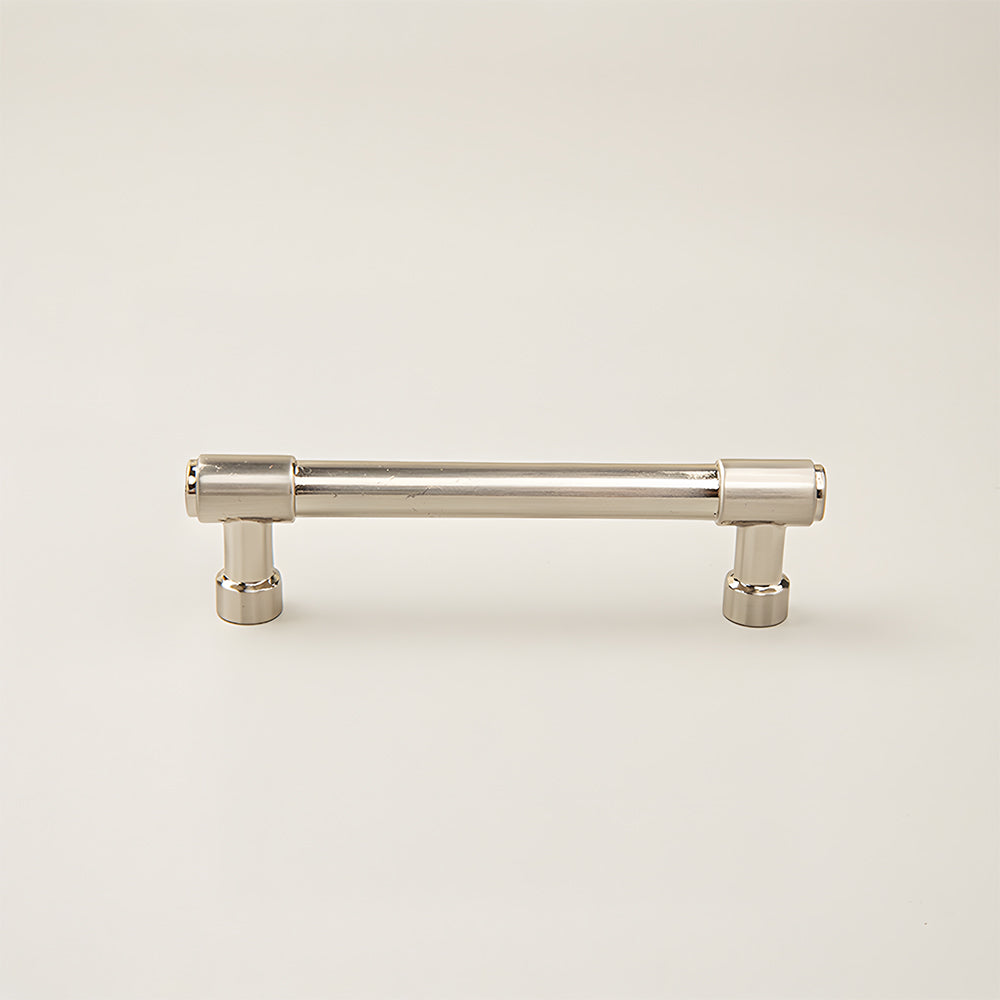 Comforsyco Zinc Alloy Round Bar Cabinet Pulls with Matching Knobs