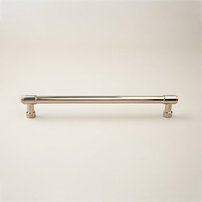 Comforsyco Zinc Alloy Round Bar Cabinet Pulls with Matching Knobs