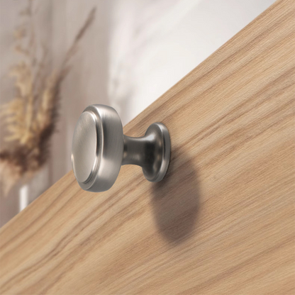 Comforsyco Zinc Alloy Rounded Bar Cabinet Handles and Knobs