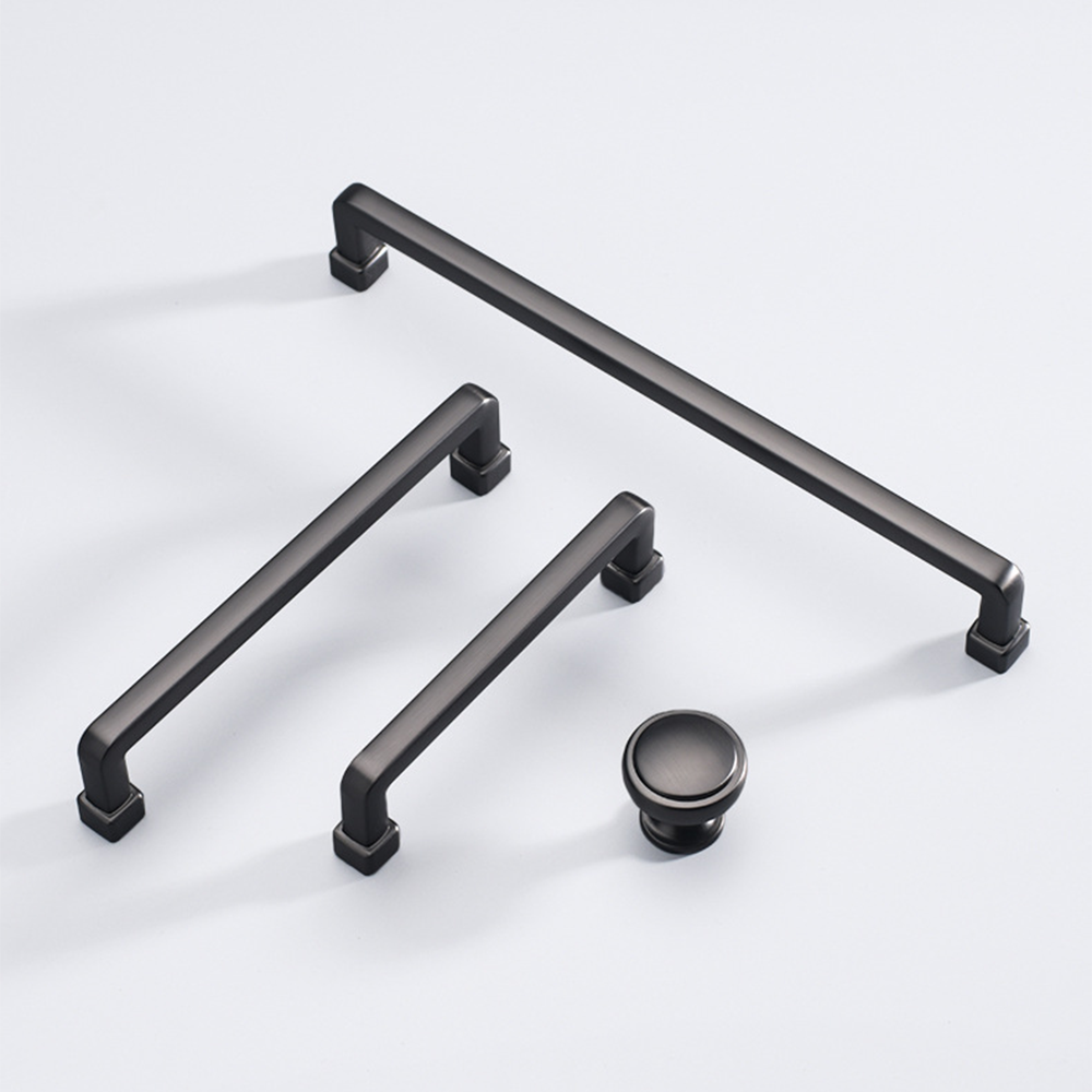 Comforsyco Zinc Alloy Rounded Bar Cabinet Handles and Knobs