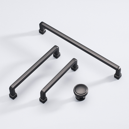 Comforsyco Zinc Alloy Rounded Bar Cabinet Handles and Knobs
