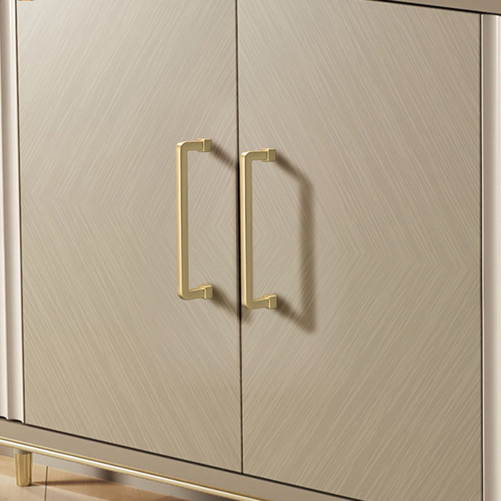Comforsyco Zinc Alloy Rounded Bar Cabinet Handles and Knobs