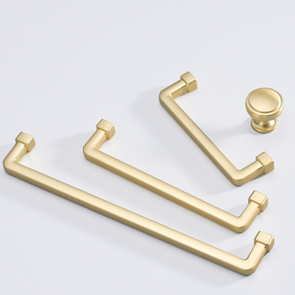 Comforsyco Zinc Alloy Rounded Bar Cabinet Handles and Knobs