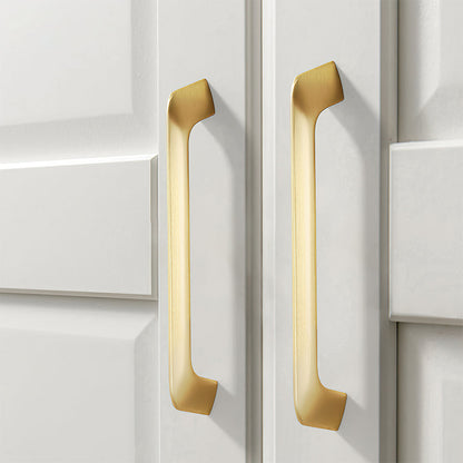 Comforsyco Zinc Alloy Slim Bar Cabinet Handles and Round Knobs