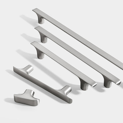 Comforsyco Zinc Alloy Square T-Bar Cabinet Handles and Knobs