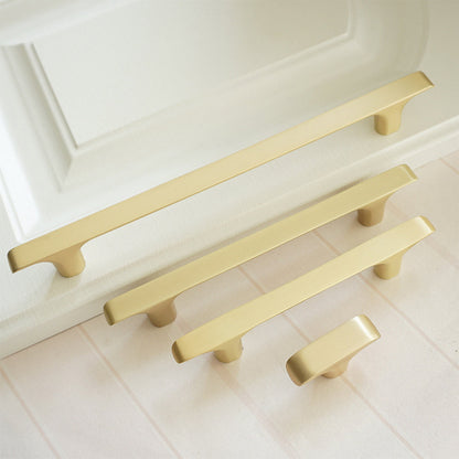 Comforsyco Zinc Alloy Square T-Bar Cabinet Handles and Knobs