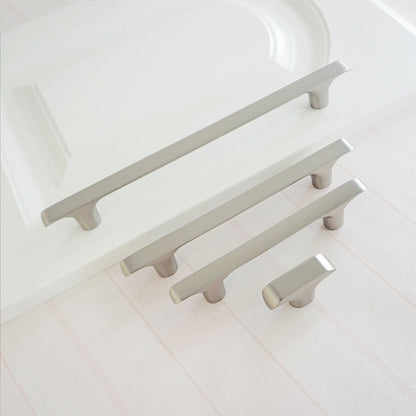 Comforsyco Zinc Alloy Square T-Bar Cabinet Handles and Knobs