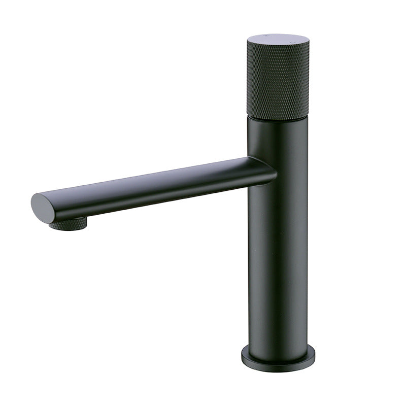 Zorik Single Hole Hot and Cold Rotating Bathroom Sink Faucet