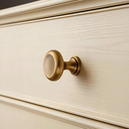 Concave Round and Square Cabinet Knobs