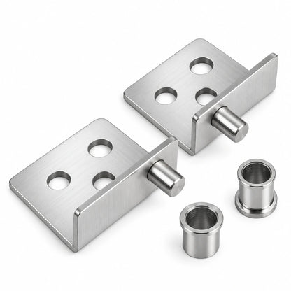 Concealed Top & Bottom Cabinet Door Pivot Hinges for Wood Doors