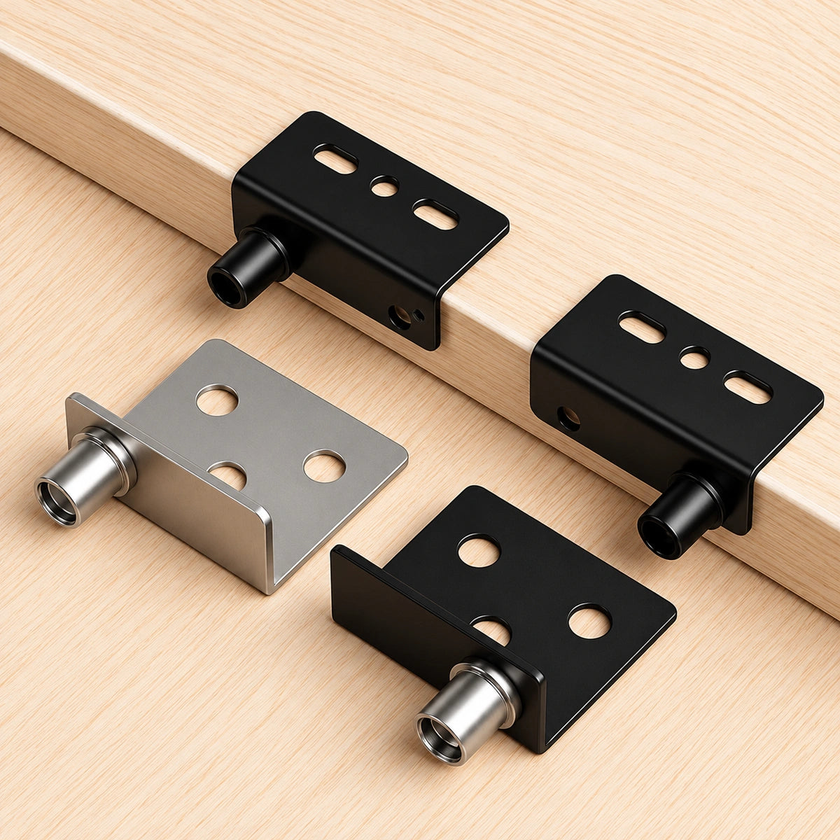 Concealed Top & Bottom Cabinet Door Pivot Hinges for Wood Doors