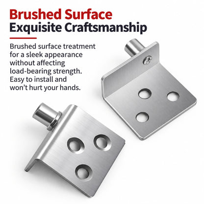 Concealed Top & Bottom Cabinet Door Pivot Hinges for Wood Doors