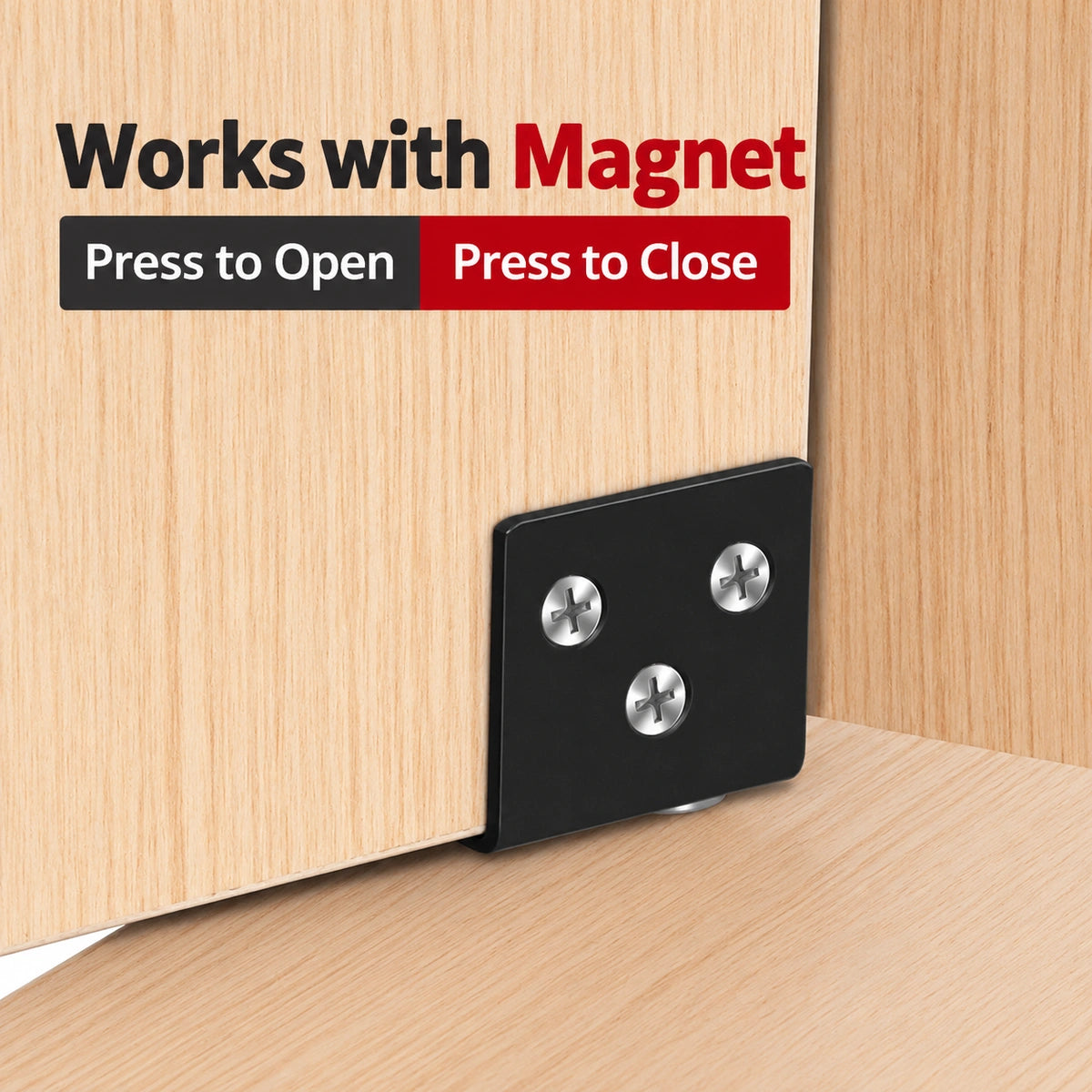 Concealed Top & Bottom Cabinet Door Pivot Hinges for Wood Doors