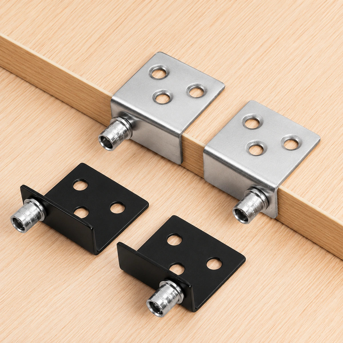 Concealed Top & Bottom Cabinet Door Pivot Hinges for Wood Doors