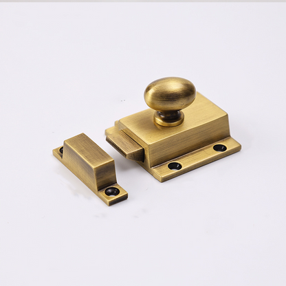 Cullum Turn Solid Brass Cabinet Latch