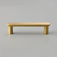 Solid Brass Rounded Bar Cabinet Pulls and Drawer Handles
