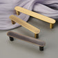 Solid Brass Rounded Bar Cabinet Pulls and Drawer Handles
