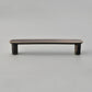 Solid Brass Rounded Bar Cabinet Pulls and Drawer Handles