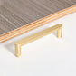 Modern D-Shaped Cabinet Pulls, Zinc Alloy Bar Handles