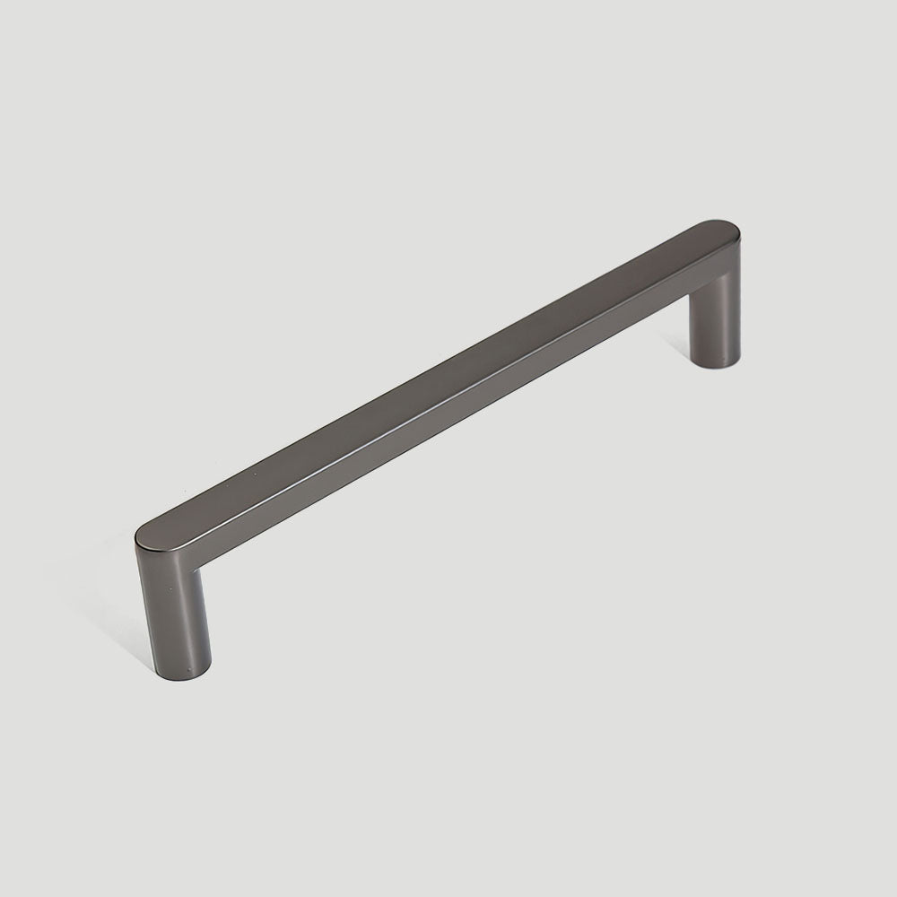 Modern D-Shaped Cabinet Pulls, Zinc Alloy Bar Handles