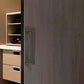Modern D-Shaped Cabinet Pulls, Zinc Alloy Bar Handles