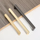 Modern D-Shaped Cabinet Pulls, Zinc Alloy Bar Handles