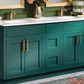 Square Brushed Gold Cabinet Pulls For Kitchen
