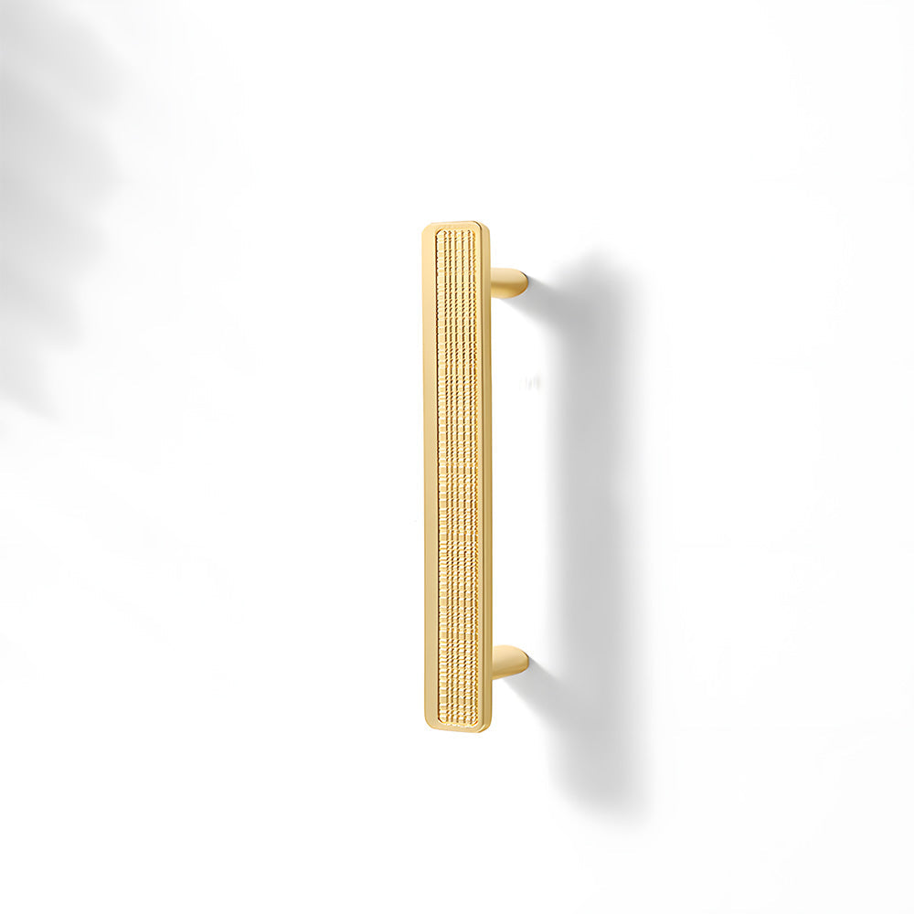 Grid-Textured Cabinet Pulls and Knobs for Kitchens