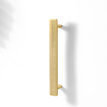 Grid-Textured Cabinet Pulls and Knobs for Kitchens