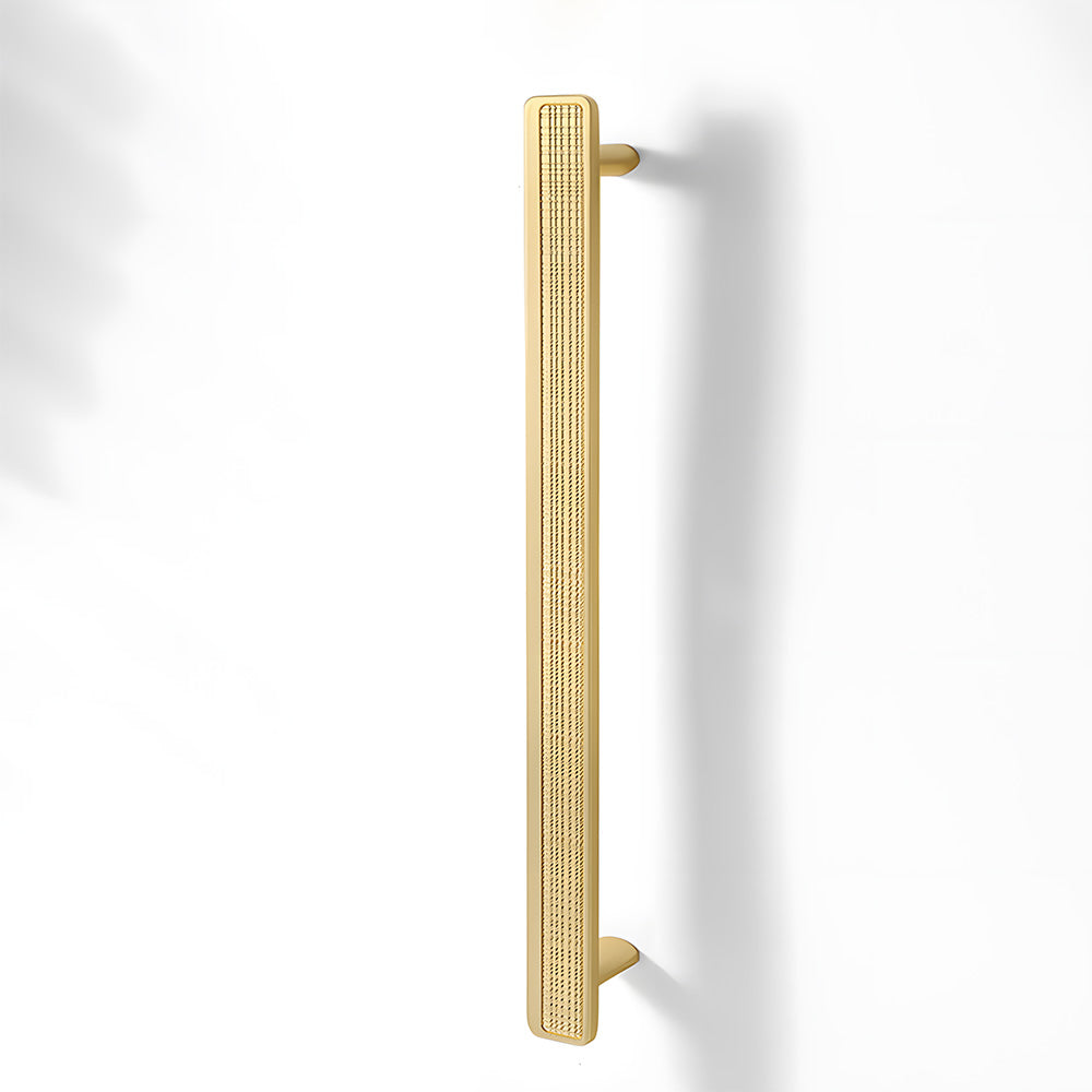 Grid-Textured Cabinet Pulls and Knobs for Kitchens