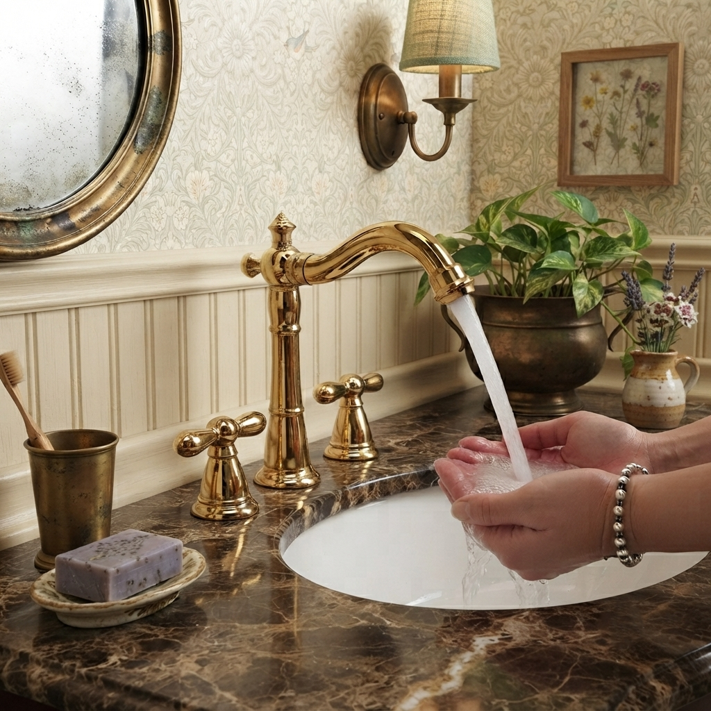 Designed for widespread bathroom sinks