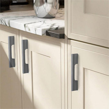 Aluminum Alloy Extended Cabinet Pulls Drawer Knobs for Kitchen