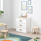 Wood Grain Cabinet Handles and Knobs with Metal Posts