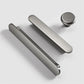 Minimalist Flat Rounded Bar Cabinet Pulls and Round Knobs