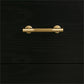 Ribbed Solid Brass Cabinet Pulls and Knobs