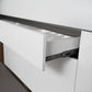 3-Section Full Extension Side Mount Slides Soft Close Drawer Slides 100 LB Load Capacity