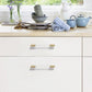 Transparent Acrylic Cabinet Drawer Dresser T-Bar Handles