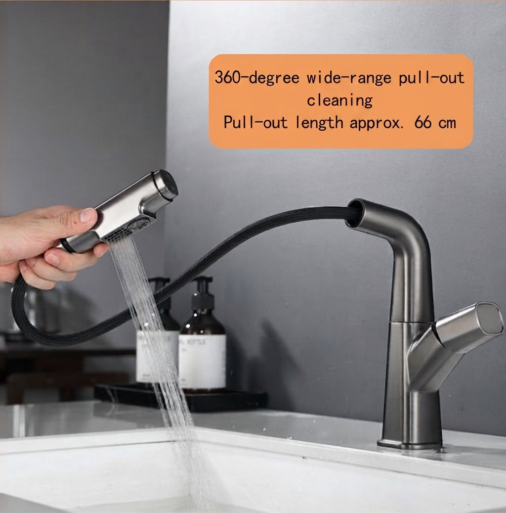 Easier rinsing around the basin