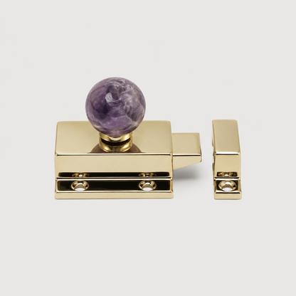 Elara Crystal Turn Cabinet Latch