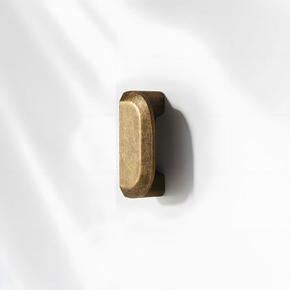 Antique Bronze Recessed Drawer Handles in Brass