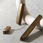 Antique Bronze Recessed Drawer Handles in Brass