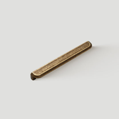 Antique Bronze Recessed Drawer Handles in Brass