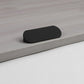 Slim Hidden Finger Edge Pulls for Dressers and Cabinets