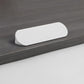 Slim Hidden Finger Edge Pulls for Dressers and Cabinets