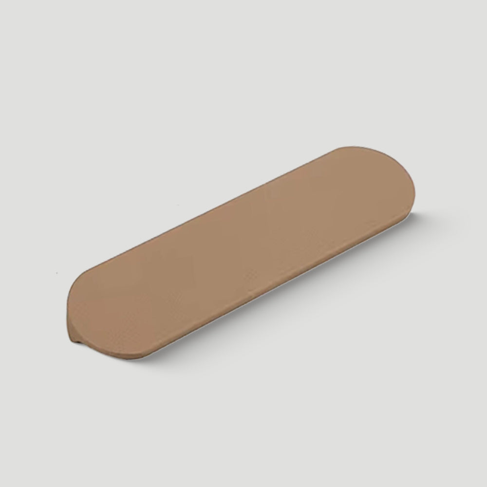 Slim Hidden Finger Edge Pulls for Dressers and Cabinets