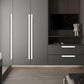Slim Hidden Finger Edge Pulls for Dressers and Cabinets