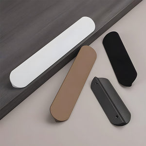 Slim Hidden Finger Edge Pulls for Dressers and Cabinets