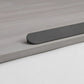 Slim Hidden Finger Edge Pulls for Dressers and Cabinets